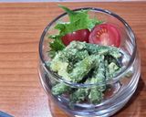 インゲンとカマンベールサラダ-夏野菜３種作り方6写真