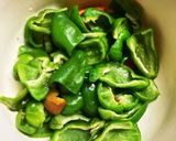 ピーマンの胡麻和え作り方1写真