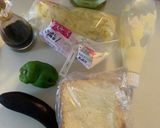 夏野菜のチーズトースト　マヨ醤油ソース作り方1写真
