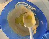 夏野菜のチーズトースト　マヨ醤油ソース作り方4写真