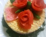 バレンタインや　お祝いに　お寿司ケーキ作り方8写真