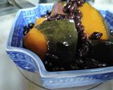 厨房ばあばぁ!残り煮付南瓜皮ごとスープ。作り方1写真