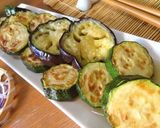 わさびだしで♪なすとズッキーニの焼き浸し作り方4写真