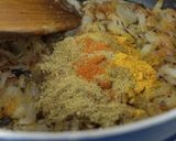サバ缶と青菜のスパイスカレー作り方5写真