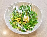 きのことほうれん草のめんつゆバター作り方3写真