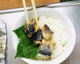 我が家の丼・サバととろろ丼作り方7写真