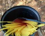 かんたんトマトパスタ（山ごはん）作り方5写真