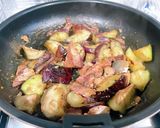 茄子とサバ味噌煮缶作り方2写真