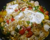 我が家の丼！親子丼　タイ風作り方6写真