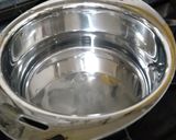 無水鍋で湯煎プリン。シナモンと塩入り作り方1写真