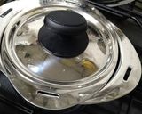 無水鍋で湯煎プリン。シナモンと塩入り作り方6写真