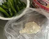 甘唐辛子(甘とうがらし)の肉詰め☆作り方1写真