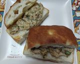 【男飯】和風鯖フレークフォカッチャサンド作り方12写真