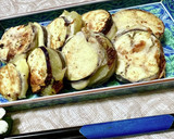 キウイとナスのはさみ焼き作り方9写真