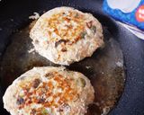 夏に♪大葉と枝豆の和風ハンバーグ作り方7写真