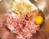 ゴーヤの挽き肉詰め作り方2写真
