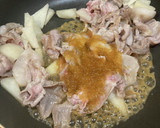 豚の梨生姜炒め作り方5写真