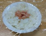 さっくん用☆舘様製おにぎりsnowman作り方3写真