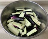 韓国⭐︎茄子ニンニクバンチャン 가지반찬作り方1写真