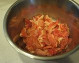 黒糖タレで＊モロヘイヤと豚肉の天丼作り方5写真