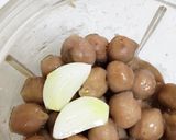 濃厚フムス風ひよこ豆のサラダ*付け合わせ作り方3写真