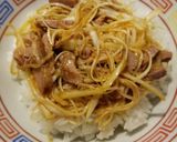 ウチのネギチャーシュー丼！子供に人気！作り方15写真