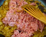 チョロギとひき肉のトマトカレー作り方6写真