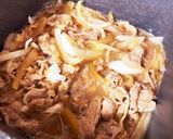 焼き鳥のタレをフル活用☆牛丼！！弁当作り方2写真