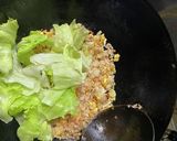 鮭レタス炒飯　沙茶醬風味作り方4写真