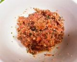 混ぜる!我が家の丼☆豆腐丼作り方1写真