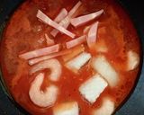 海老とベーコンのトマトジュースリゾット作り方3写真
