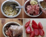 豚こまトマトのねぎ塩レモン炒め夏バテ防止作り方1写真