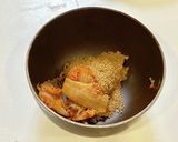 お湯を注ぐだけ☆簡単キムチ味噌汁作り方1写真