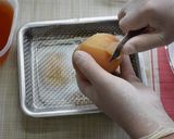 【低温調理】 モモのコンポート作り方4写真