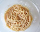 混ぜるだけで簡単【明太白だしパスタ】作り方4写真