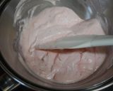 ピンクハートinロールケーキ作り方3写真