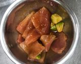 まぐろアボカドユッケ丼作り方3写真