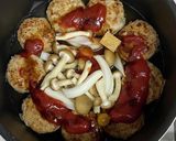 煮込みハンバーグ作り方3写真