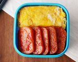 仕込み無10分弁当。魚肉ハニーケチャップ作り方6写真