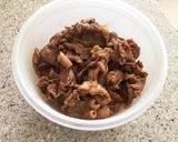牛肉の甘辛煮作り方2写真