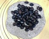 黒豆と黒ごまのもっちりパン作り方1写真