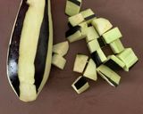 簡単!なすと玉ねぎのキーマカレー作り方1写真