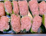【焼肉たれ麹】ピーマンの肉詰め作り方5写真