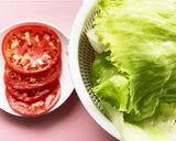 ✨簡単15分　BLTバーガーセット✨作り方1写真