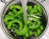 叩ききゅうりとゴーヤの塩昆布・ツナ和え作り方5写真