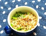 我が家の丼　ぴーたま丼作り方3写真