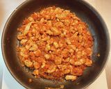 美味い‼️鶏むね肉で作るタコライス☆作り方6写真
