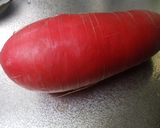 赤だいこんの酢漬け作り方1写真