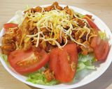 美味い‼️鶏むね肉で作るタコライス☆作り方8写真