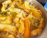 野菜とトロトロ牛すじ☆ピリ辛チゲスープ作り方7写真